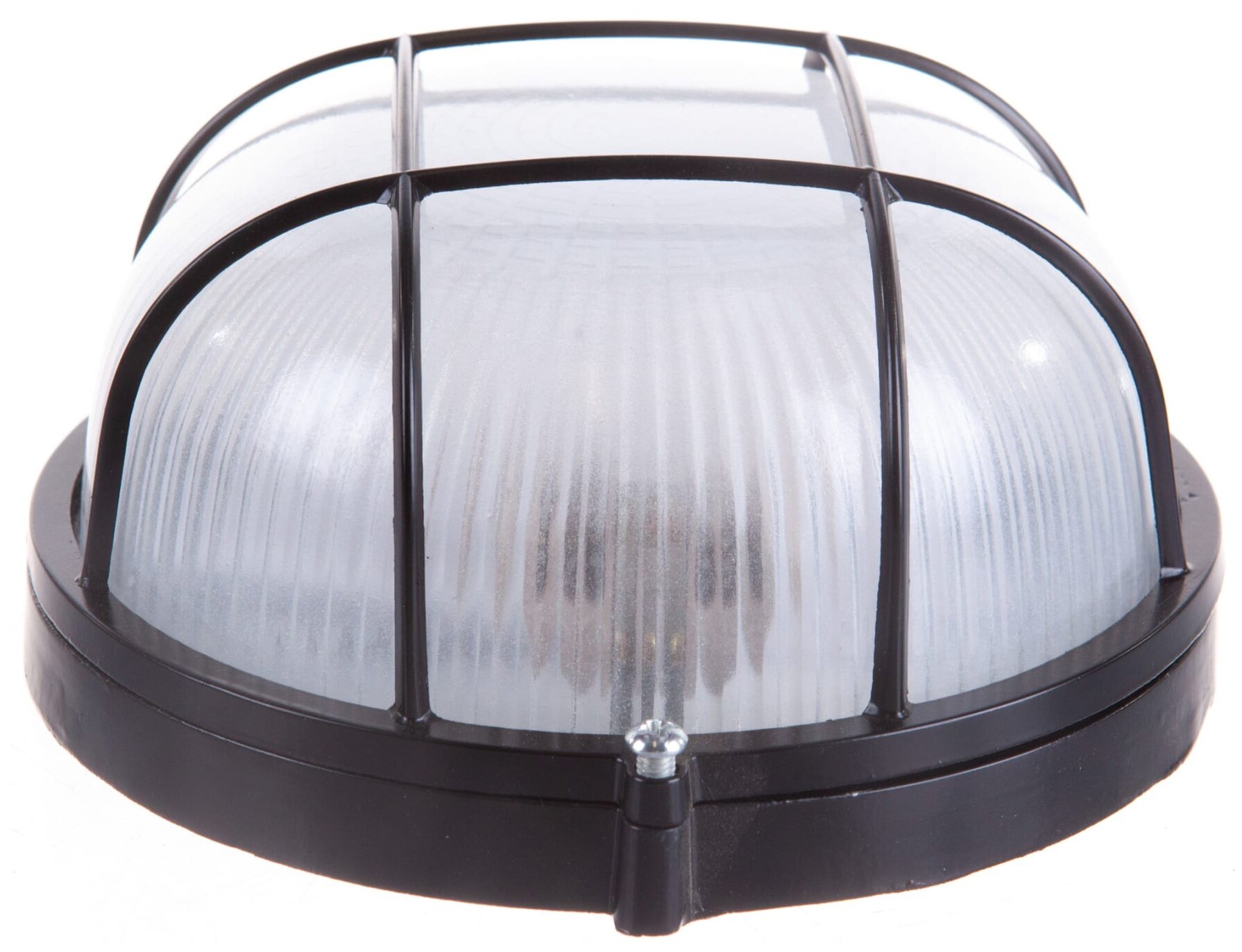 Светильник TDM НПБ1302 черный, круг с решеткой 60Вт IP54 - фотография № 2