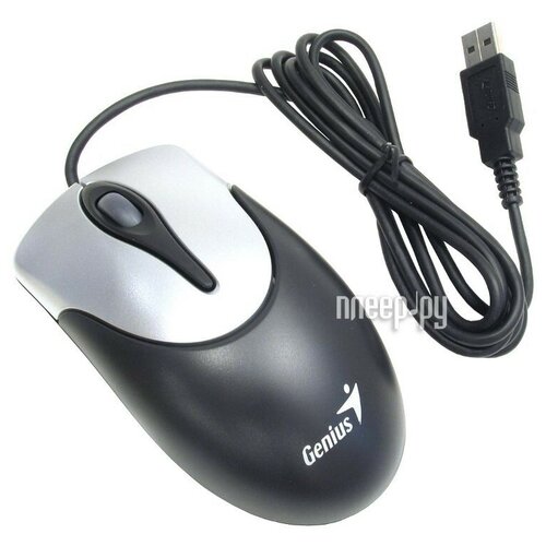 Мышь Genius NetScroll 100 V2 USB Black-Silver 81400₽