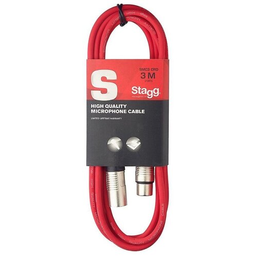 Кабель микрофонный STAGG SMC3 CRD