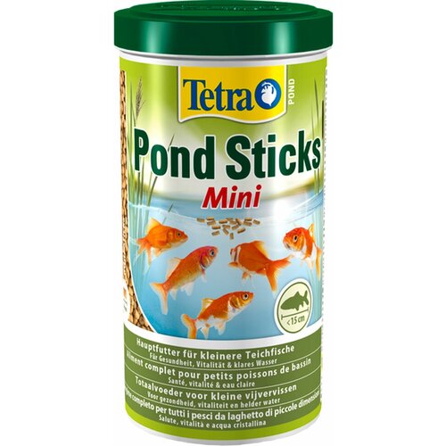 TETRA POND MINI STICKS корм гранулы для прудовых рыб мелкие гранулы (1 л х 2 шт)