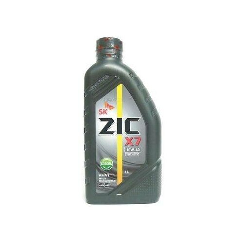 фото Масло моторное zic x7 10w-40 diesel acea b3/b4/e7, api ci-4/sl синт. (1л) (12)