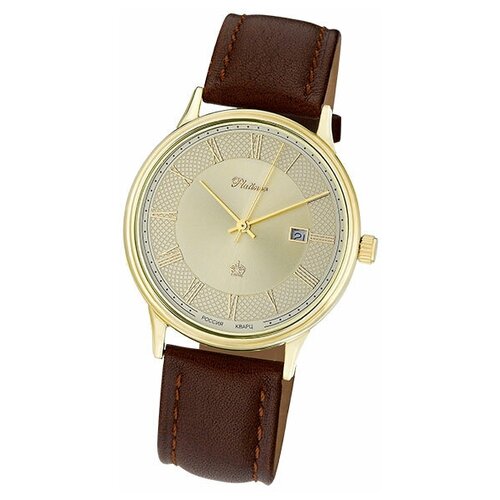 фото Мужская коллекция platinor мужские золотые часы platinor "урал"