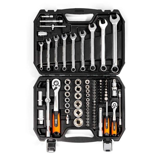 фото Квт набор автоинструмента 1/2’’ и 1/4’’, 82 предмета наи-06/82