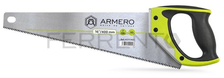 Ножовка по дереву 400х7 мм A531/401 Armero