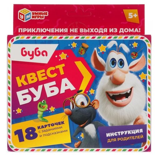 Настольная игра Умные игры Квест Буба