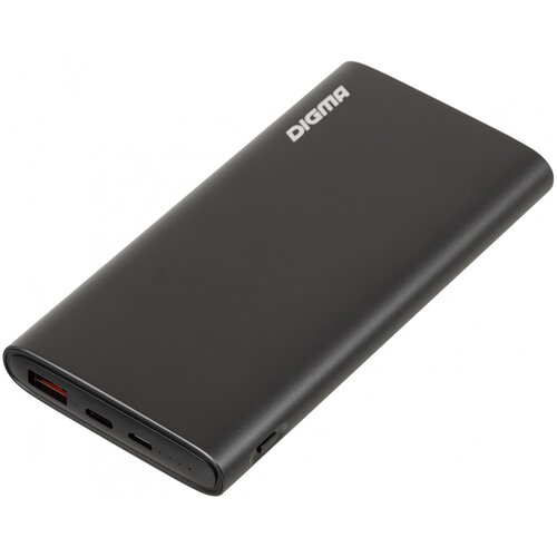 Мобильный аккумулятор Digma DGPF10F 10000mAh 3A QC PD 20W 1xUSB серый DGPF10F20AGY 135000₽