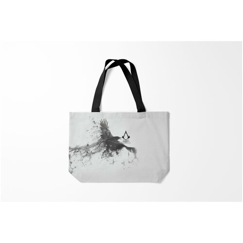 фото Сумка-шоппер / 46х35 см / геймерам / assassins creed valhalla burnettie