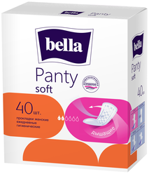 Bella прокладки ежедневные Panty soft, 2 капли, 40 шт.