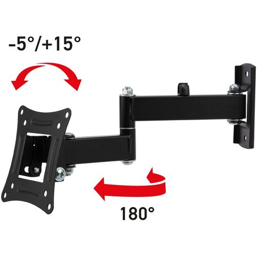 Кронштейн для телевизора 10-27 дюйма настенный REXANT