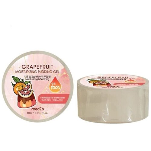 Grapefruit Moisturizing Pudding Gel Универсальный заживляющий гель, 300 мл