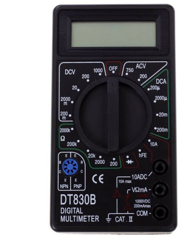 WHDZ DT830B Цифровой мультиметр