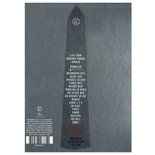 виниловая пластинка rammstein liebe ist fur alle da limited edition Audio CD Rammstein - In Amerika (1 CD)