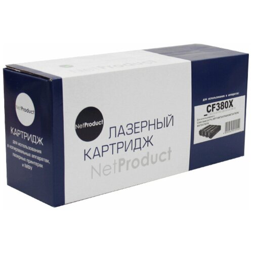 Картридж NetProduct N-CF380X, 4400 стр, черный