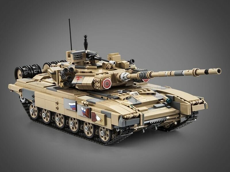 Конструктор CaDA Танк Т90 (1722 детали) C61003W — фото 1
