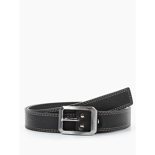 фото Ремень olio rosti, натуральная кожа, длина 120 см., черный