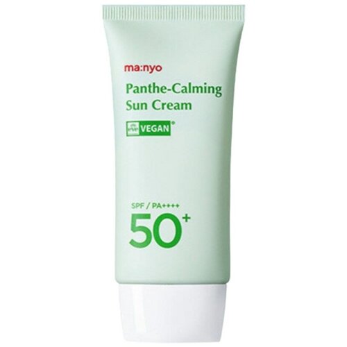 Manyo Panthe-Calming Sun Cream SPF50+ PA++++ , 50 мл, Успокаивающий солнцезащитный крем с пантенолом