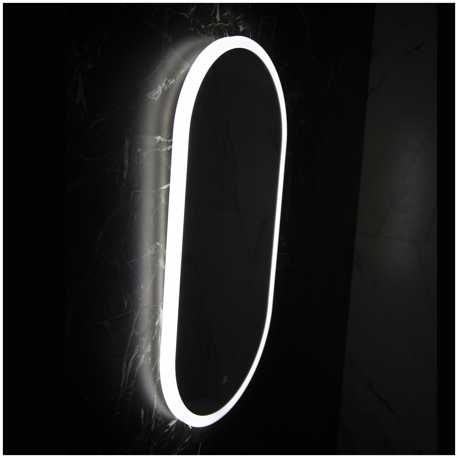 Зеркало La Tezza с LED подсветкой, сенсорный включатель с диммером, IP - 44, 520х1020 (ШВ) арт. LT-О52102-s