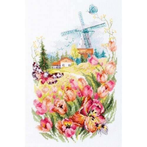 Набор для вышивания крестом «Загадаю счастье!» 18 × 29 см