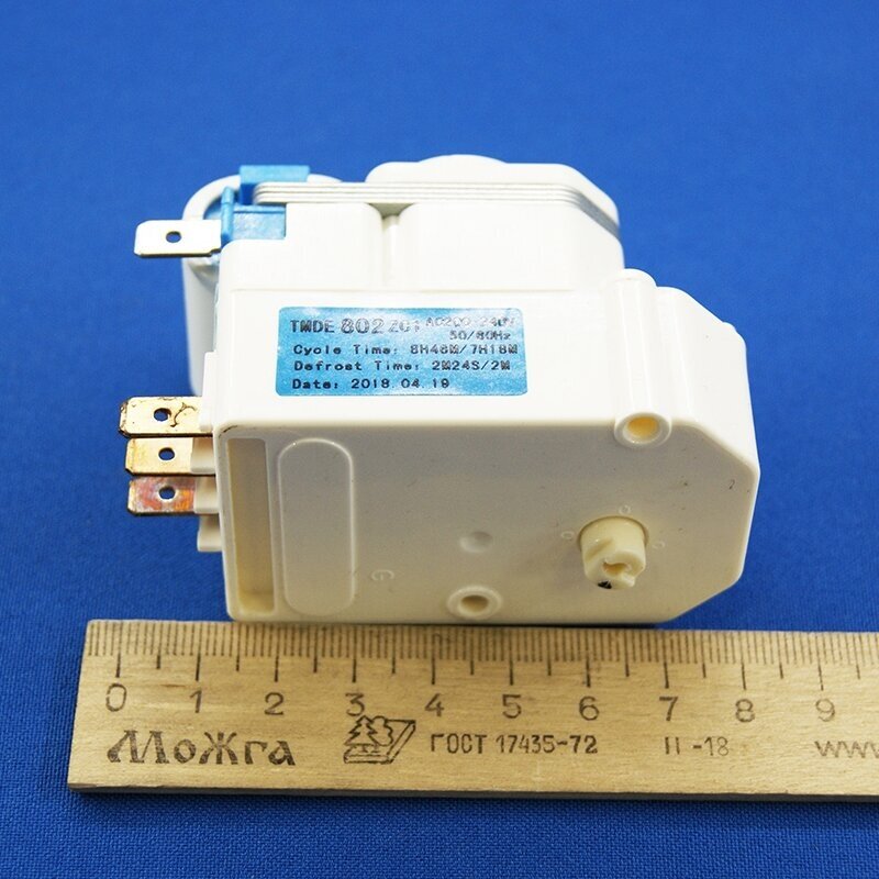 Электромеханический таймер оттайки ТМDE802ZC1 для холодильников LG, Daewoo,Samsung - фотография № 12