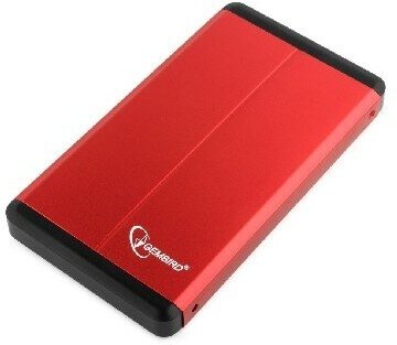 GEMBIRD (13047) EE2-U3S-2-R, внешний корпус 2.5 USB 3.0 , красный