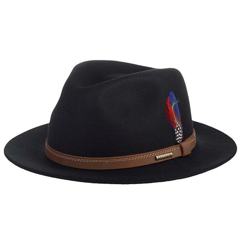 Шляпа STETSON, размер 59, черный