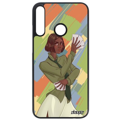 фото Новый чехол для // huawei p40 lite e // "фокусник" девушка эльф, utaupia, цветной