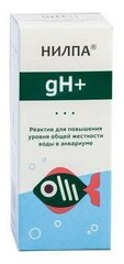 Реактив нилпа gН+ (100 мл.), для повышения величины общей жесткости воды (gH) в аквариуме. (2 шт)