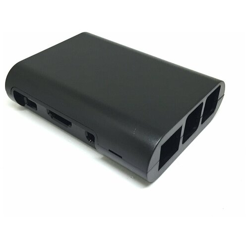 Корпус для Raspberry Pi 3 model B / Raspberry Pi 2 model B / Raspberry Pi model B+ (овальный) корпус raspberry pi raspberry pi 3 model b official case bulk black grey для raspberry pi 3 model b b 909 8138