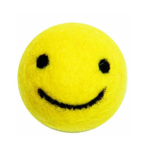 фото Мяч из шерсти livezoo smile улыбка 4 см