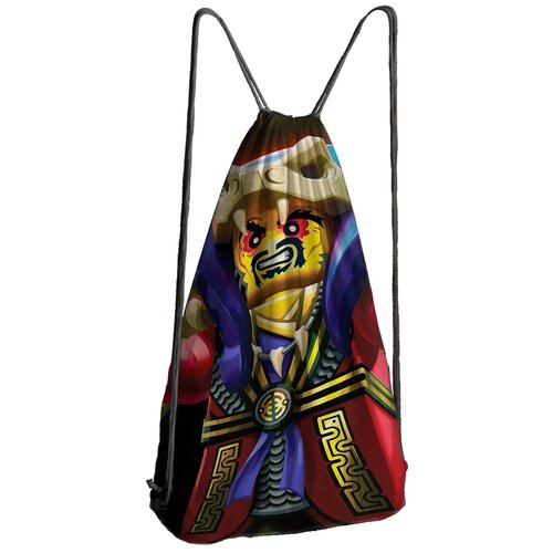 фото Сумка, рюкзак для сменной обуви lego ниндзя drabs