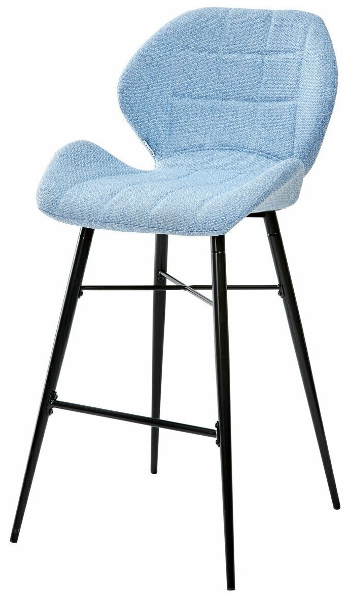 Барный стул для кухни MARCEL TRF-10 небесно-голубой, ткань m-sity (м-сити) - фотография № 1