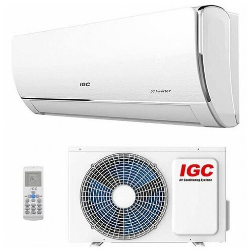 настенный кондиционер igc silver ras rac v12n2x Сплит-система кондиционер IGC DC INVERTER серия SILVER RAS/RAC-V12N2X / кондиционер IGC SILVER инверторного типа / настенная сплит-система инверторного типа