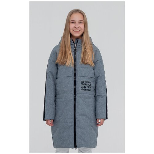 фото Куртка emson размер 152, серый