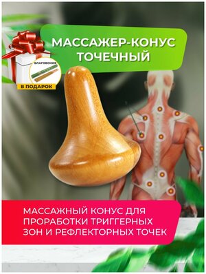 Madesto Lab/Массажный конус/Детский массаж/Массажер деревянный/Модеротерапия/Как делать массаж/Массажер купить/massage