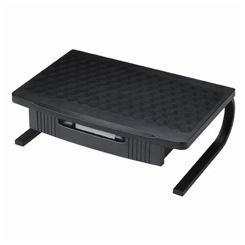 Подставка для оргтехники Brauberg 1 отделение 460х300х145 мм металлическое основание черная 2330₽