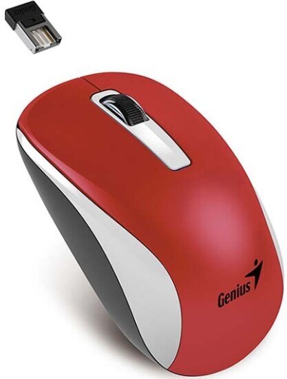Мышь Genius NX-7010 Wireless White/Red (31030114111)