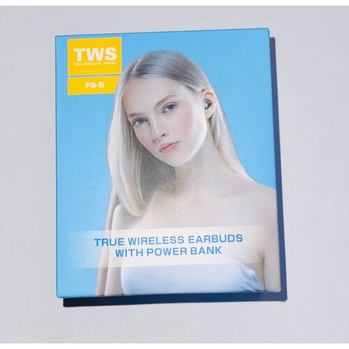 Беспроводные наушники TWS F9-5 черный 40500₽