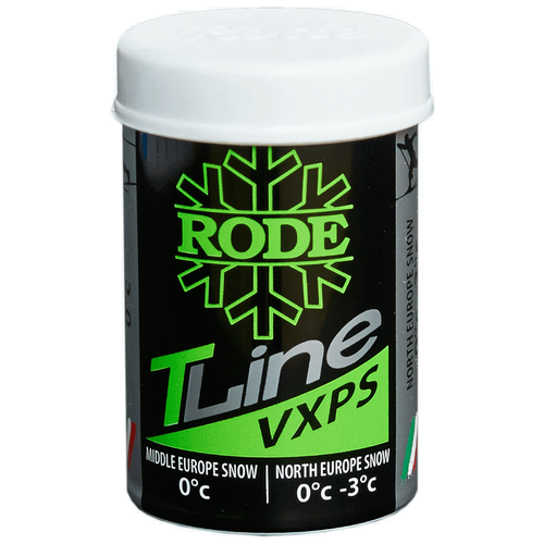 Мазь лыжная Rode VXPS TLINE, 0°/-3°C, 45 г