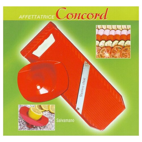 Терка GIO CASA Конкорд из набора Супер-5 плоская для капусты без поддона нерж. сталь, пластик красный — купить в городе Москва по низкой цене