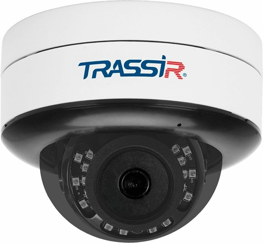 Камера видеонаблюдения IP Trassir TR-D3121IR2 v6 3.6-3.6мм цв. корп: белый