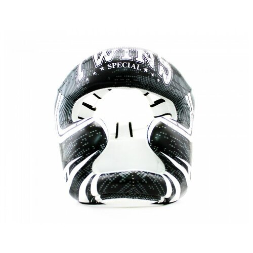 фото Боксерский шлем twins fhgl3-tw5 черно-белый l twins special