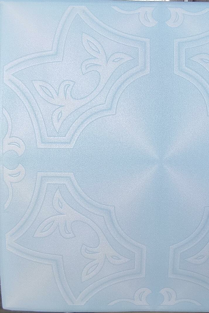 Потолочная плитка из пенопласта экструдированная голубая - фотография № 5