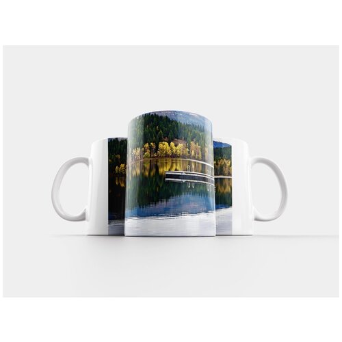 фото Кружка "озеро, спокойствие, отражение" 320 мл lotsprints