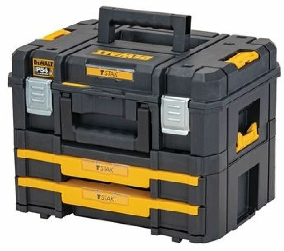 Набор из двух ящиков-модулей DeWalt TSTAK 2.0 Combo II+IV, DWST83395-1