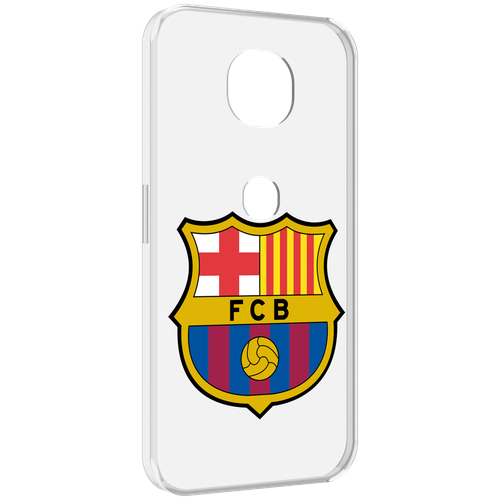 Чехол MyPads ФК FCB Барселона для Motorola Moto G5S (XT1799-2) задняя-панель-накладка-бампер