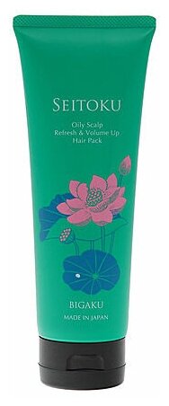 Bigaku Oily scalp refresh&volume up hair pack, 250г Маска для ухода за жирной кожей головы