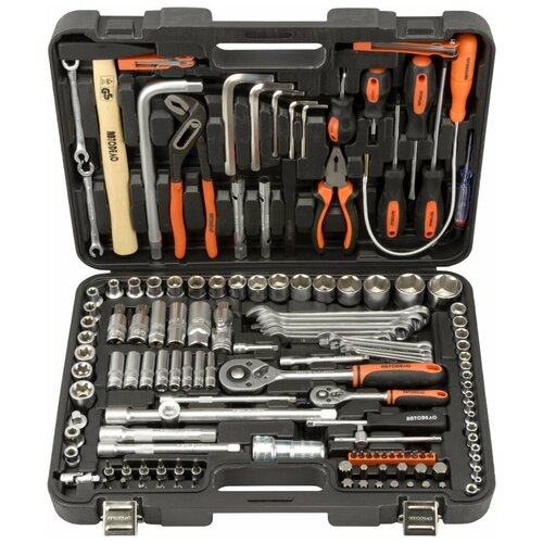 фото Набор инструмента 141пр. 1/2"dr 1/4"dr автоdело 39914