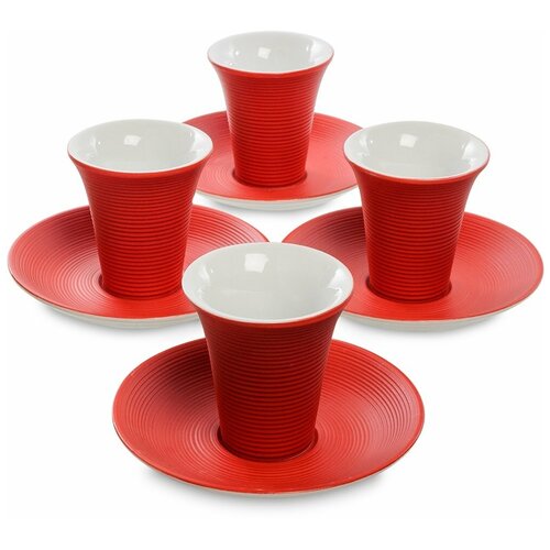 Кофейный набор Алая Колумбия (на 4 персоны)