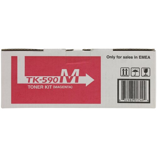 Картридж Kyocera TK-590M , пурпурный картридж ds tk 590m пурпурный