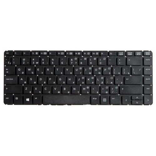 Клавиатура для ноутбука HP Probook 430 G1 черная без рамки гор Enter 790₽